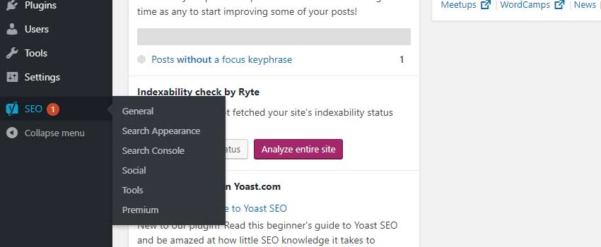 WordPress Yoast SEO Plugin